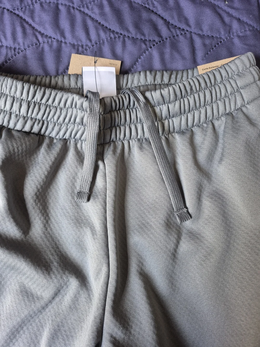 Nike Kids Light Gray Dri-FIT Jogger Pants